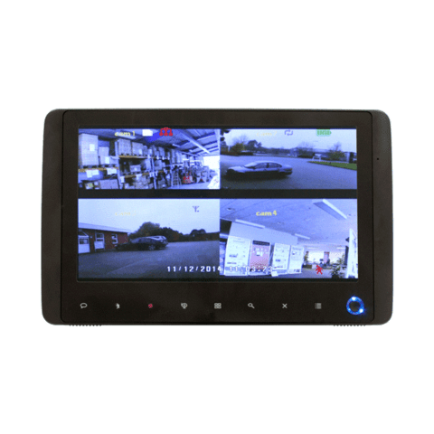 Trådløs HD videoovervågningssæt med PIR kamera