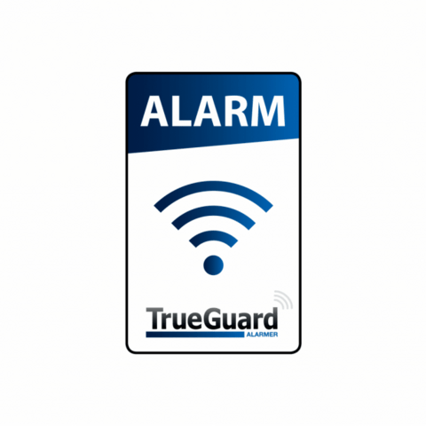 TrueGuard alarm klistermærke
